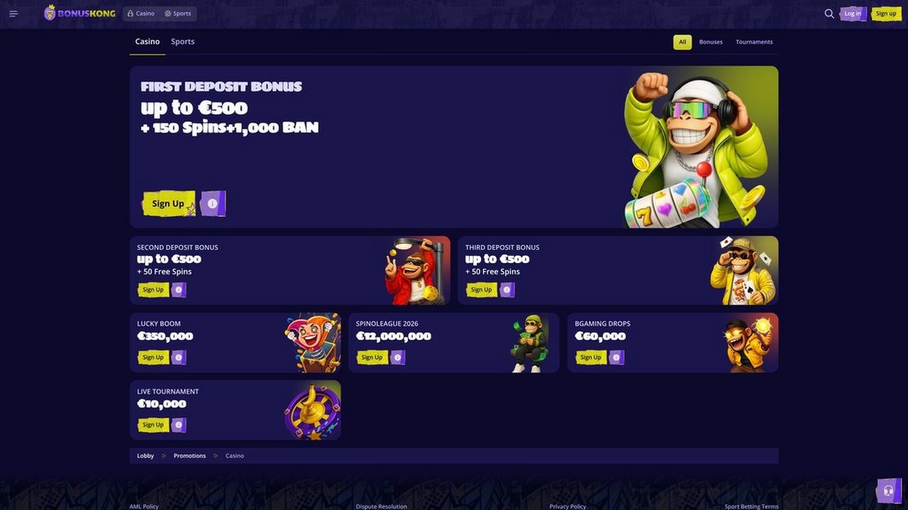 Bonuskong Casino Casino